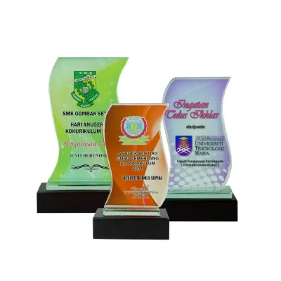 Exclusive Crystal Glass Awards 8001