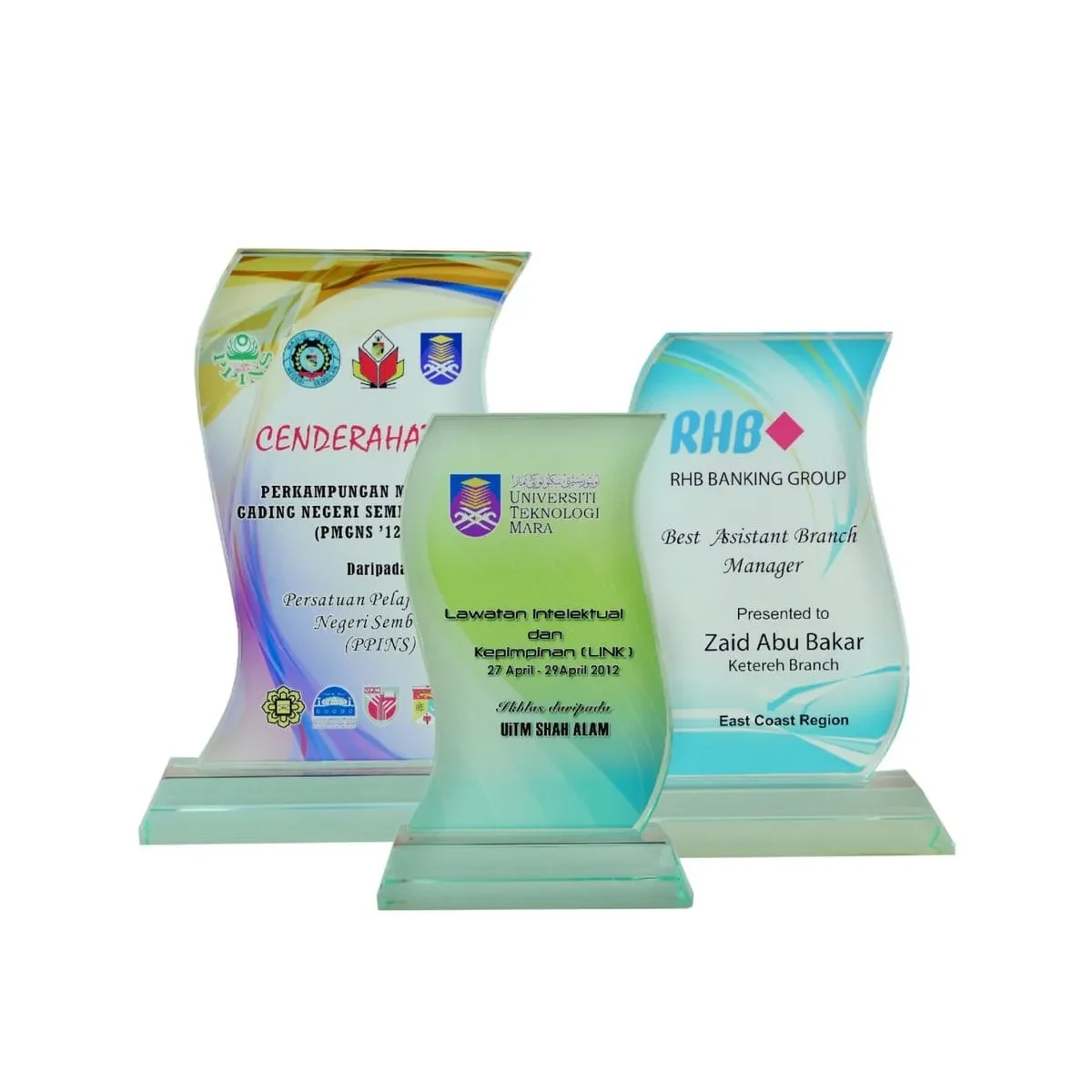 Exclusive Crystal Glass Awards 8001(GB)