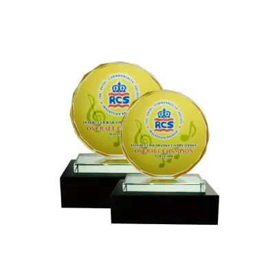 Exclusive Crystal Glass Awards 8007
