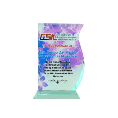 Exclusive Crystal Glass Awards 8063