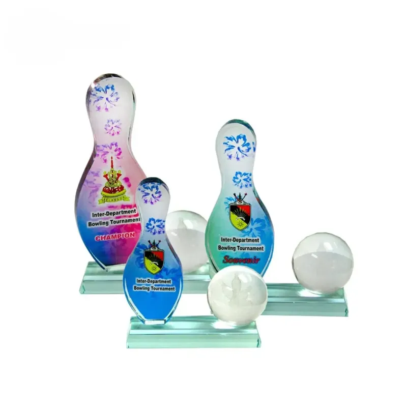 Exclusive Crystal Glass Awards (Bowling) 8071 product image