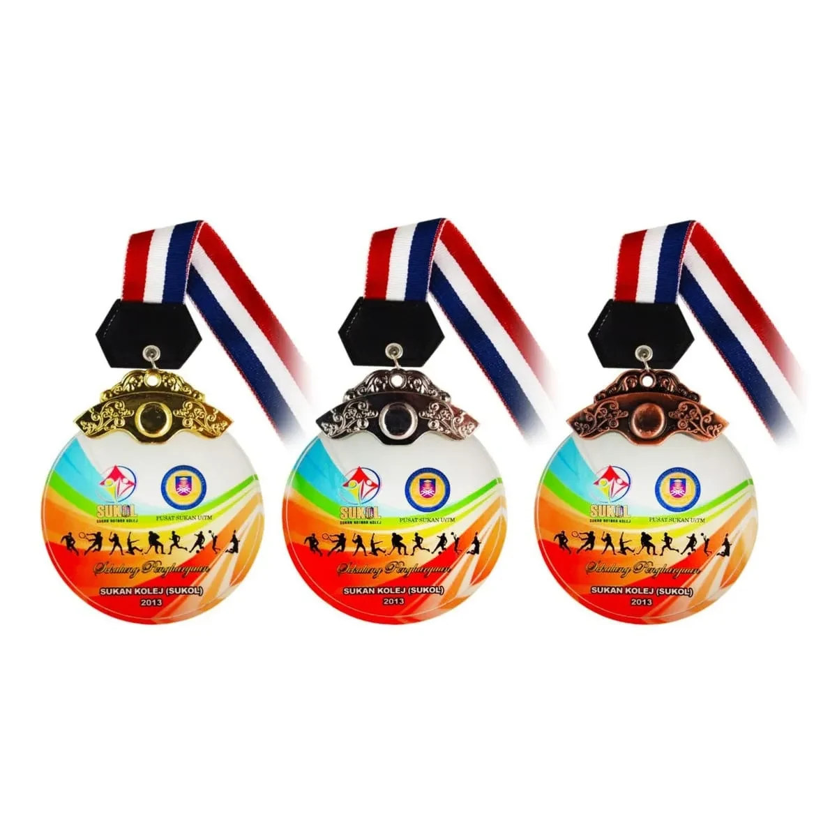 Crystal Hanging Medal (GOLD, SILVER, BRONZE) 8092
