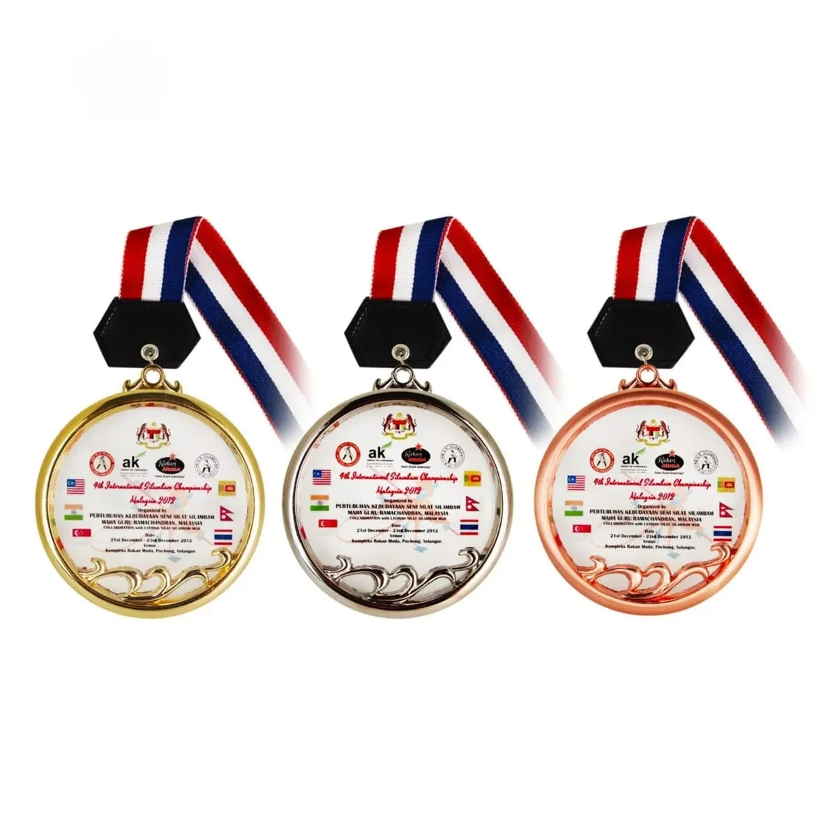 Crystal Hanging Medal (GOLD, SILVER, BRONZE) 8138