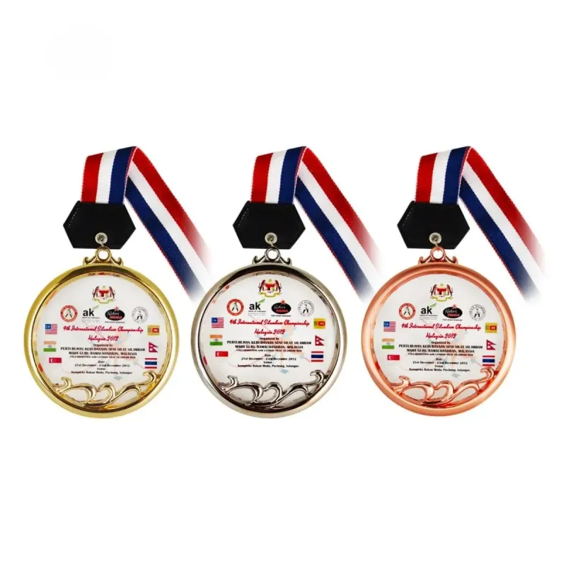 Crystal Hanging Medal (GOLD, SILVER, BRONZE) 8138 product image