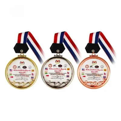 Crystal Hanging Medal (GOLD, SILVER, BRONZE) 8138