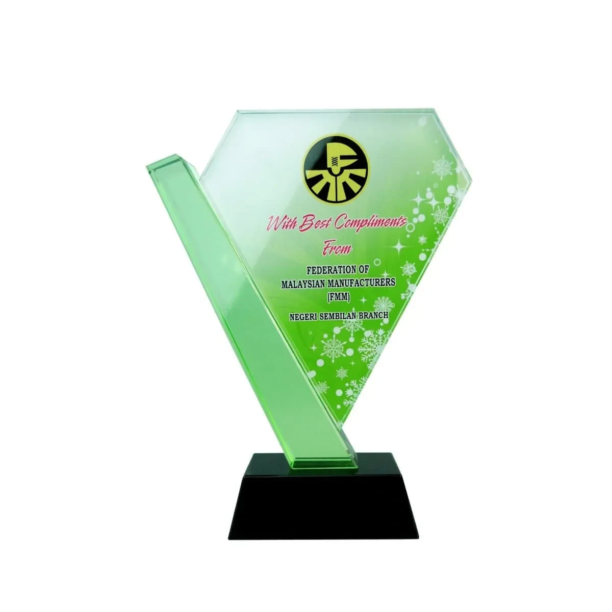Exclusive Crystal Glass Awards 8167
