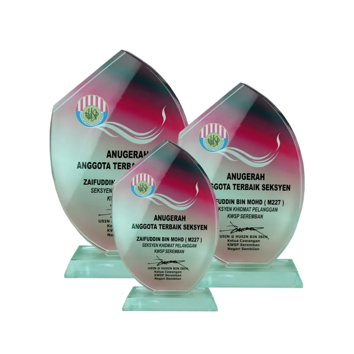 Exclusive Crystal Glass Awards 8168