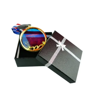 Crystal Hanging Medal with Gift Box (GOLD, SILVER, BRONZE) 8176