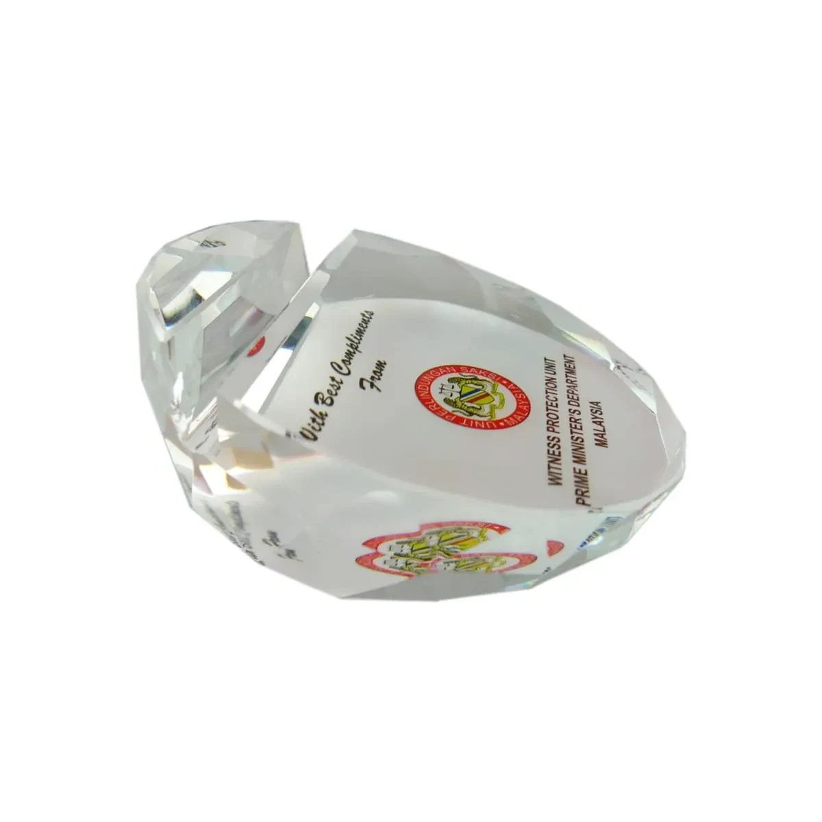 Crystal Paper Weight (Namecard Holder) 8183 mixed materials corporate gifts product image 3
