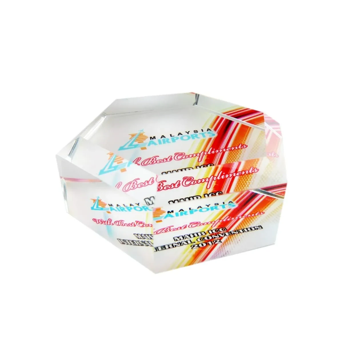 Crystal Paper Weight 8184 mixed materials corporate gifts product image 3