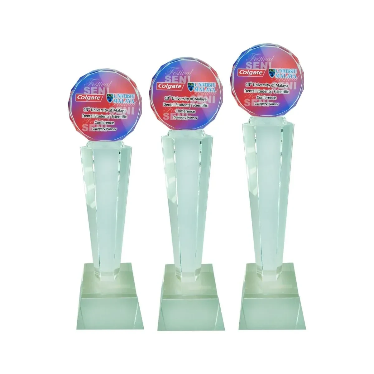 Exclusive Crystal Glass Awards 8189
