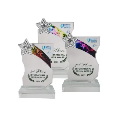 Exclusive Crystal Glass Star Awards 8199