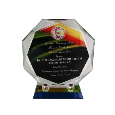 Exclusive Crystal Glass Awards 8204