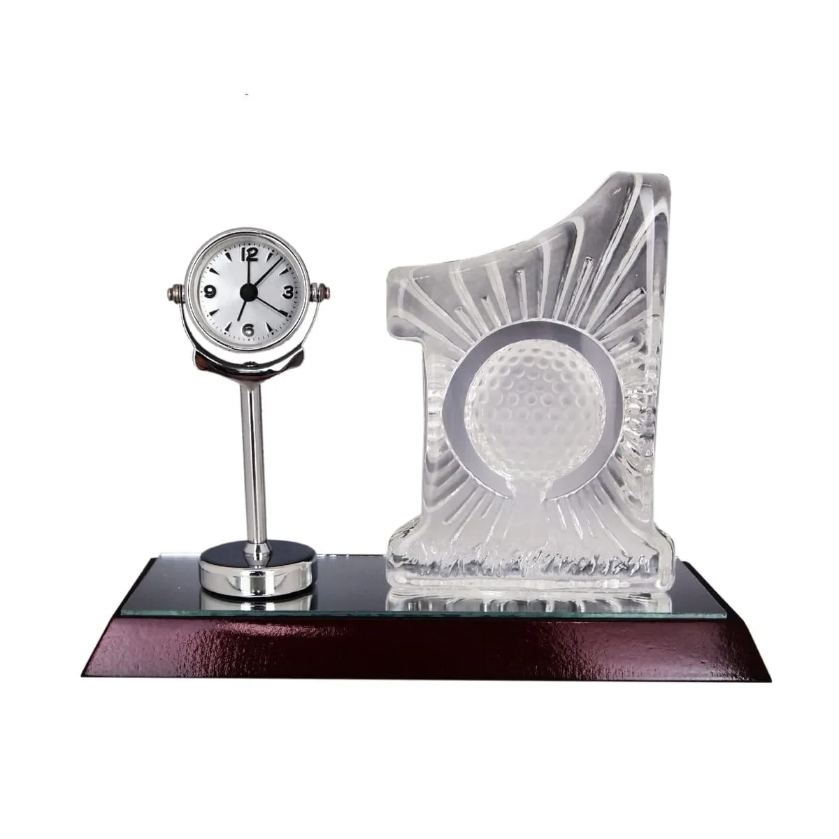 Golfer Souvenir with Clock 8235