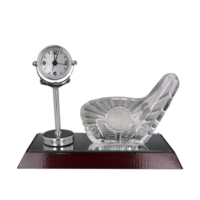 Golfer Souvenir with Clock 8240 mixed materials wall clocks product image