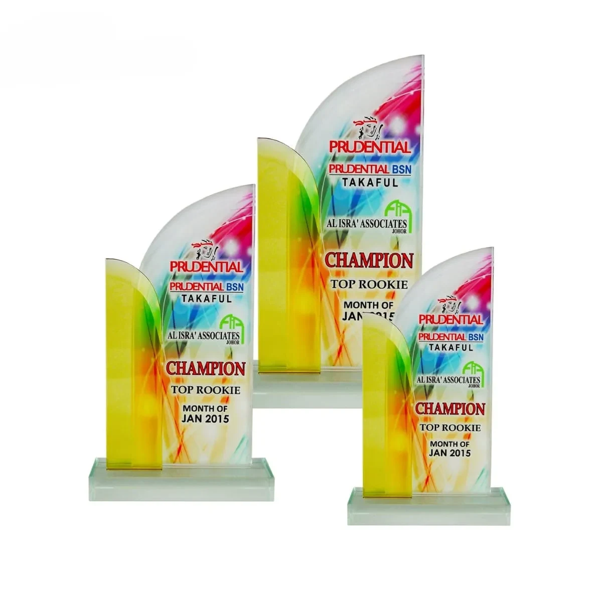 Exclusive Crystal Glass Awards 8250
