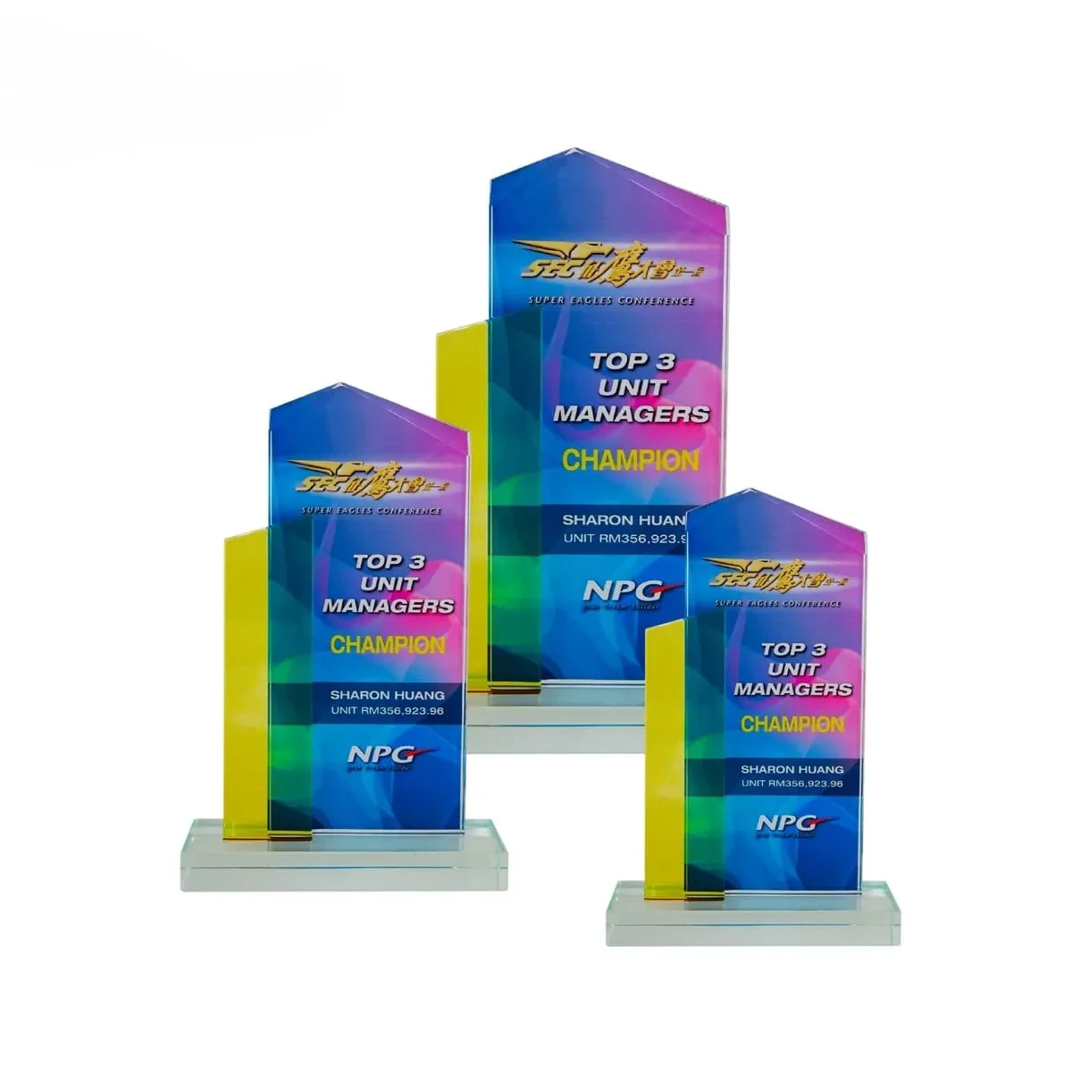 Exclusive Crystal Glass Awards 8251