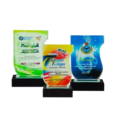 Exclusive Crystal Glass Awards 8258
