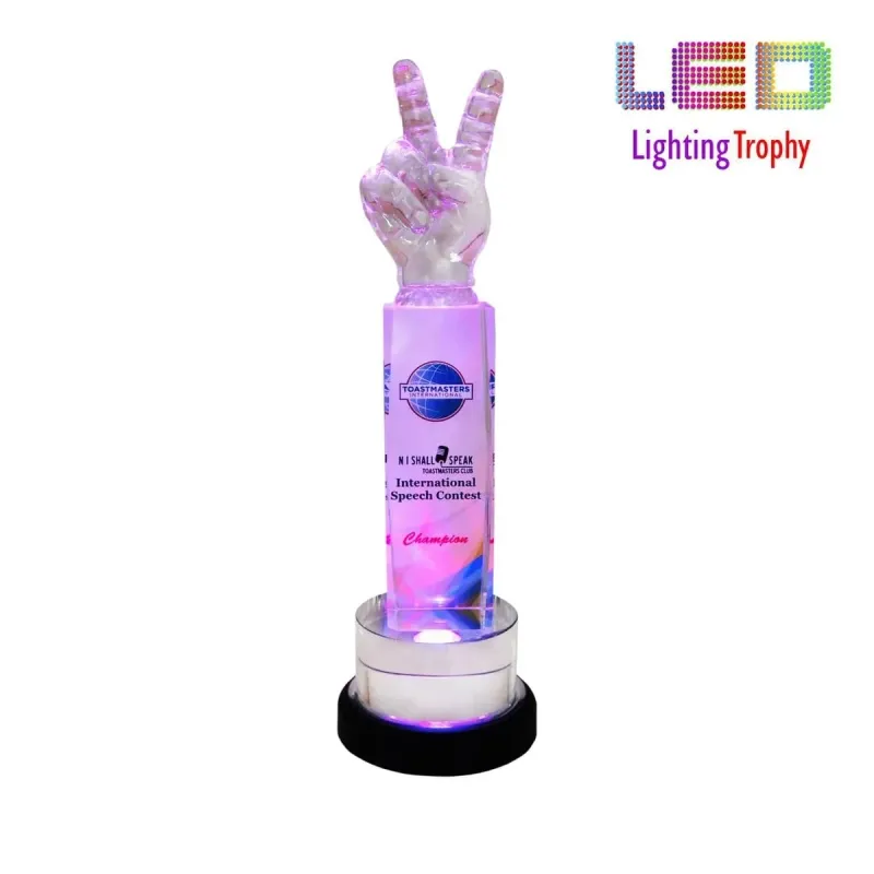 LED Lighting Trophy 8268 crystal trophies product image