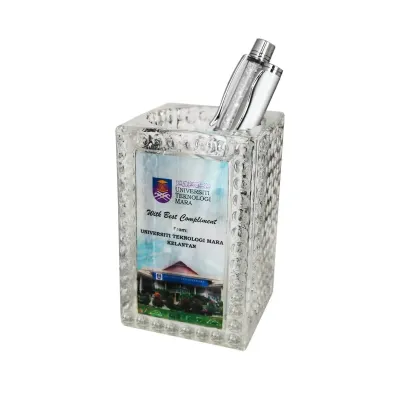 Crystal Pen Holder 8271