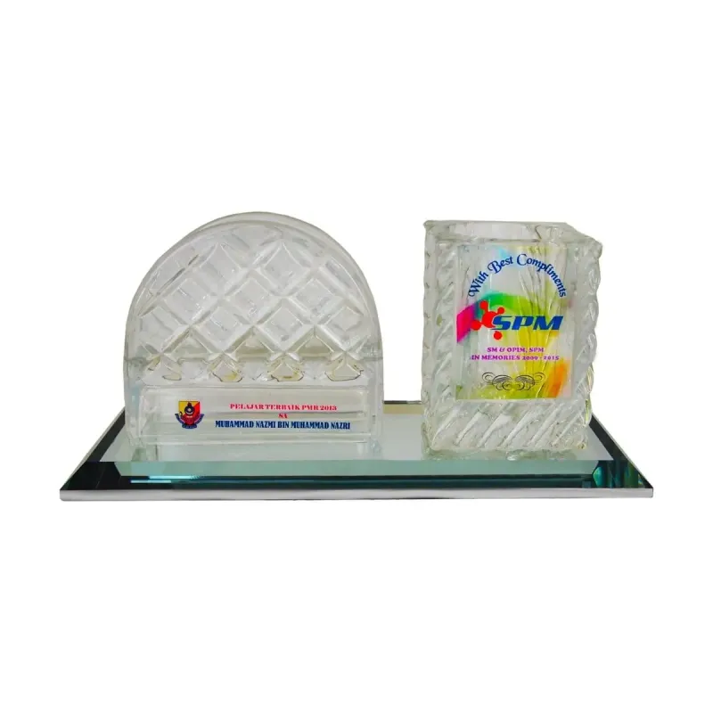 Crystal Pen & Name Card Holder 8278 mixed materials corporate gifts product image