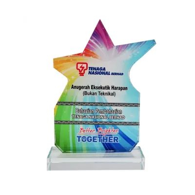 Exclusive Crystal Glass Star Awards 8287