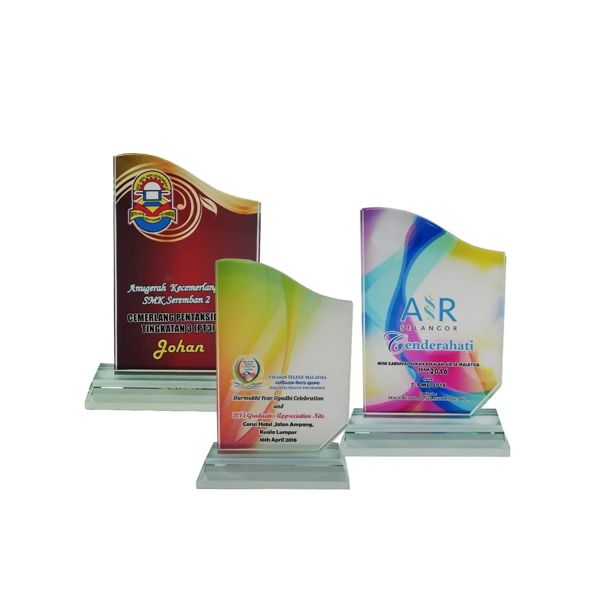 Exclusive Crystal Glass Awards 8291(GB)