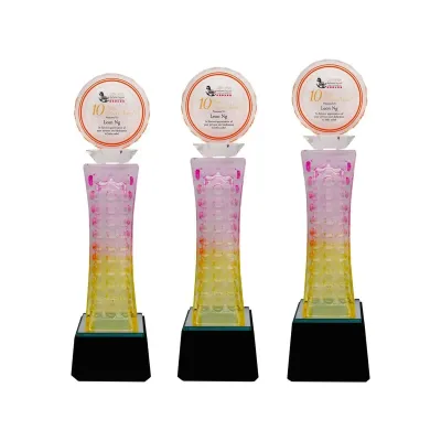 Exclusive Crystal Glass Awards 8293