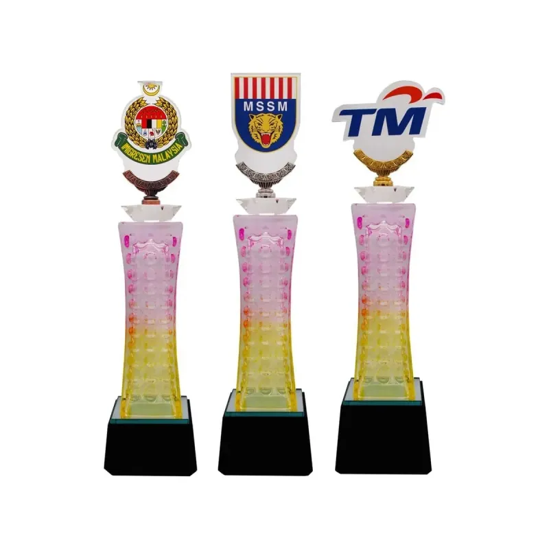 Exclusive Crystal Glass Awards with Acrylic 8294 product image