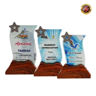 Exclusive Crystal Plaques 8316