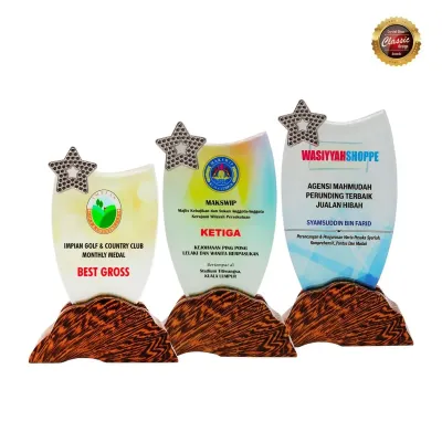 Exclusive Crystal Plaques 8321