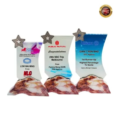 Exclusive Crystal Plaques 8325