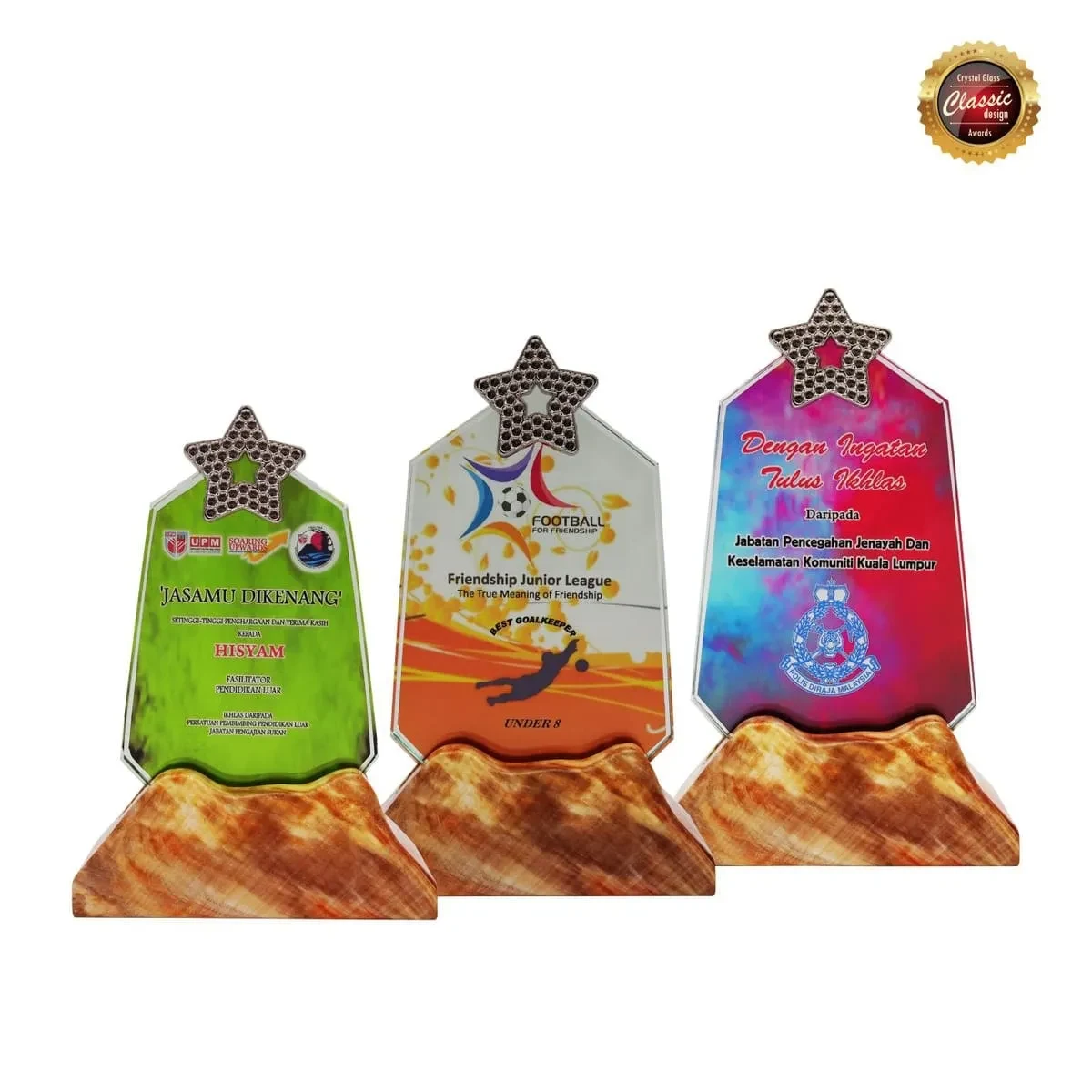 Exclusive Crystal Plaques 8327