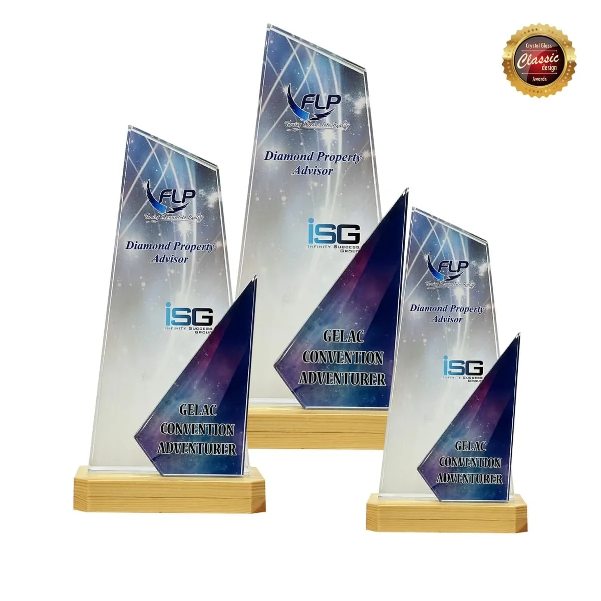 Exclusive Crystal Plaque 8352
