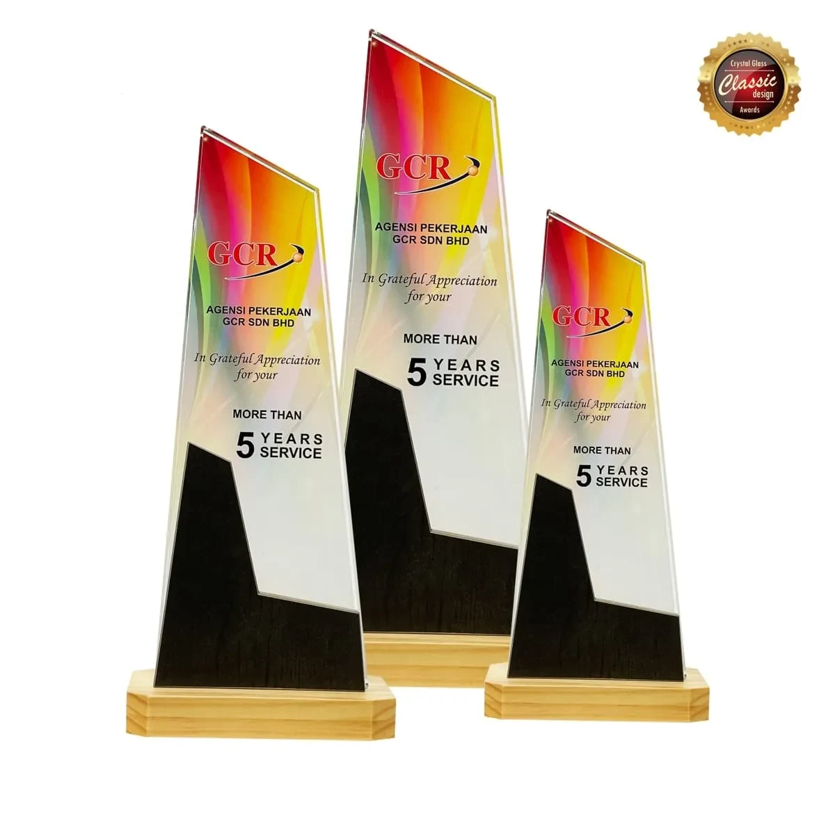 Exclusive Crystal Plaque 8354