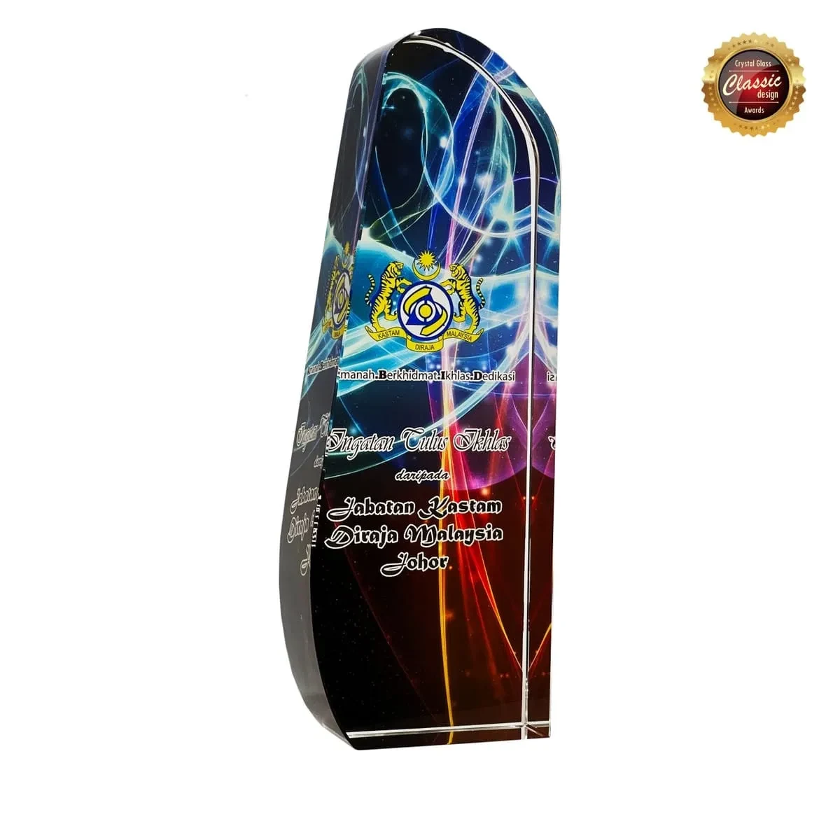 Exclusive Crystal Plaque 8356
