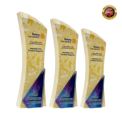 Exclusive Crystal Plaque 8361