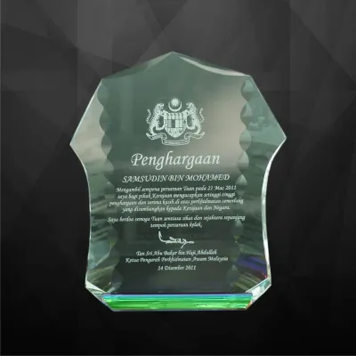 Exclusive Crystal Plaques 9001