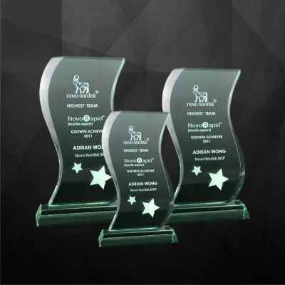Exclusive Crystal Plaques 9022