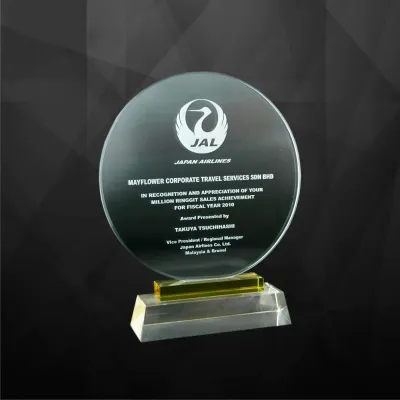 Exclusive Crystal Plaques 9023