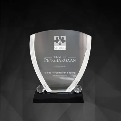 Exclusive Crystal Plaques 9034