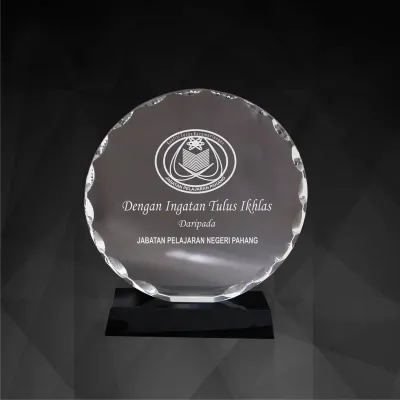 Exclusive Crystal Plaques 9035