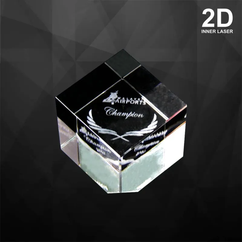 Square Crystal Paper Weight 9046 mixed materials corporate gifts product image