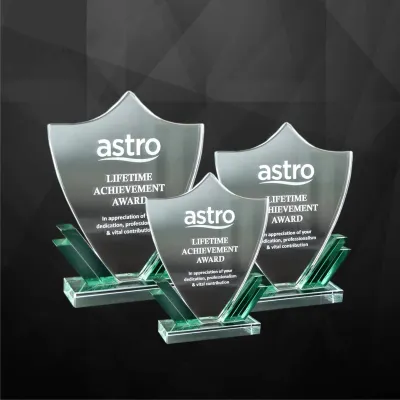 Exclusive Crystal Plaques 9075