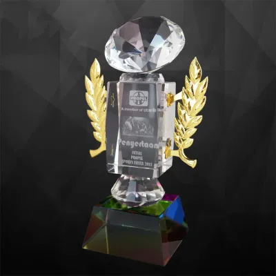 Exclusive Crystal Diamond Trophy 9110