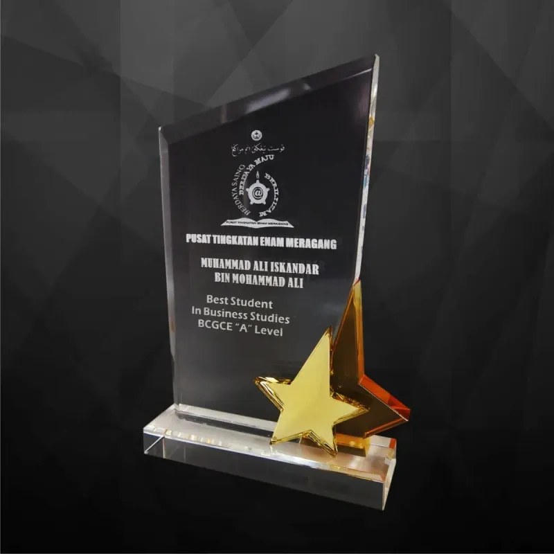 Exclusive Crystal Star Award 9116 product image