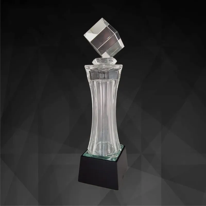 Exclusive Crystal Cube Trophy 9158 product image