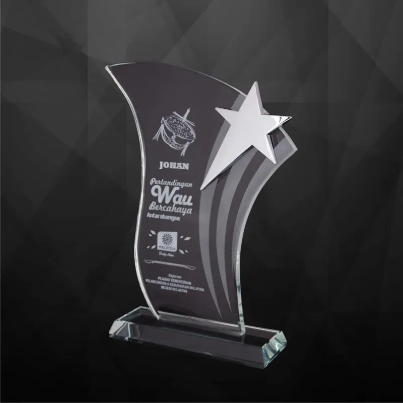 Exclusive Crystal Star Plaques 9169 product image