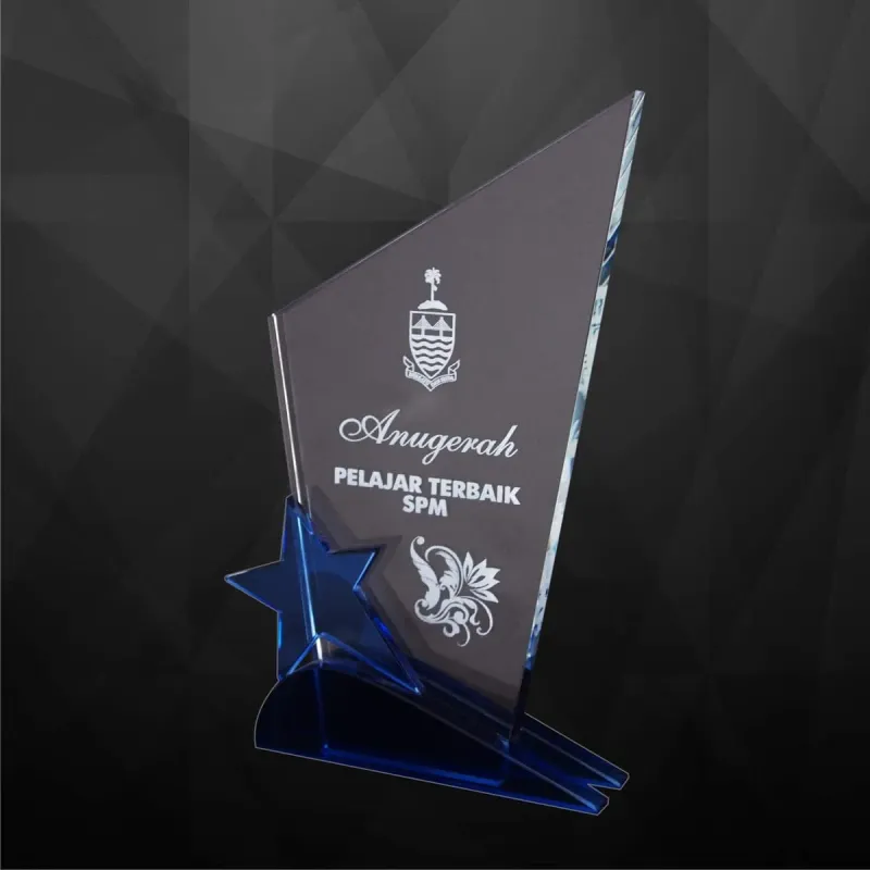 Exclusive Crystal Star Plaques 9175 product image