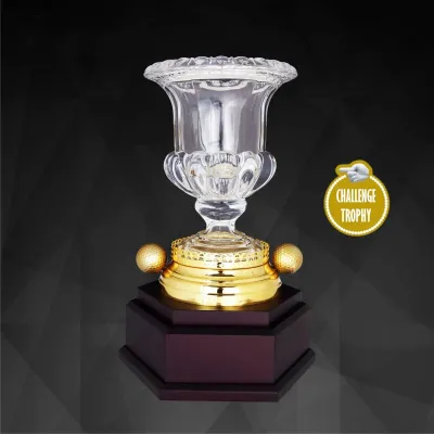 Exclusive Crystal Golf Trophy 9200